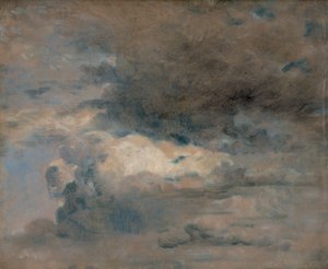Studie av skyer – kveld, 31. august 1822 av John Constable