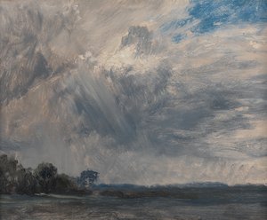 Studie av en overskyet himmel, ca. 1825. av John Constable