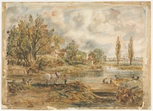 Den hvite hesten av John Constable