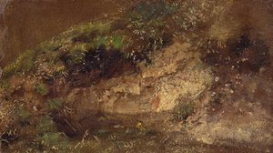 Undervekst, ca. 1821 (olje på papir om bord) av John Constable
