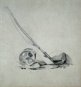 Lastebil, 1830-tallet (penn og blekk og vask på papir) av John Cooke Bourne