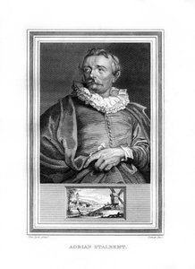 Adriaen van Stalbemt, flamsk maler, 1825. av John Corner