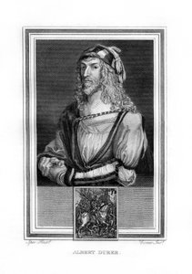 Albert Durer , tysk nordrenessansemaler og gravør, 1825.