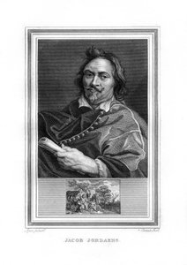 Jacob Jordaens, flamsk barokkmaler, 1825.