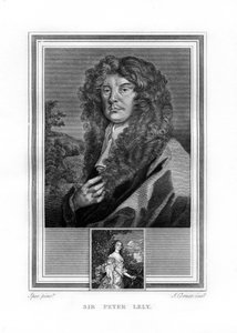 Sir Peter Lely, nederlandskfødt engelsk barokkmaler, 1825.