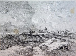 Mousehold Heath, Norwich, ca. 1810-11 av John Crome