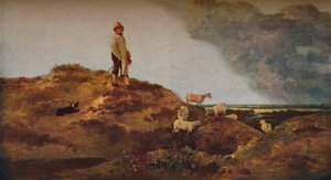Utsikt på Mousehold Heath, nær Norwich, c1812. av John Crome