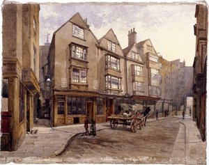 Cloth Fair, London, 1884 av John Crowther
