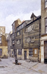 Crown Court, Chancery Lane, London, 1881 av John Crowther