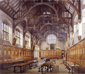 Gray's Inn Hall, London, 1886 av John Crowther