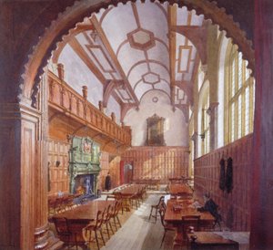 Great Hall, Charterhouse, London, 1885