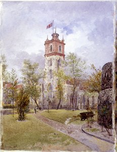 St Giles uten Cripplegate, London, 1882 av John Crowther