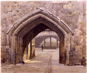 Tower of London, London, 1883 av John Crowther