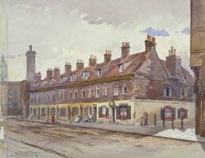 Utsikt over Old Pye Street, Westminster, London, 1883