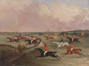Quorn Hunt in Full Cry: Second Horses