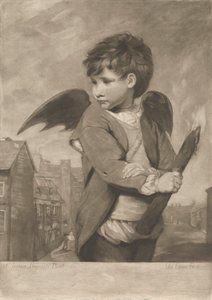 Amor i karakteren til en lenkegutt