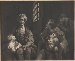 Grev Ugolino della Gherardesca og hans sønner i fengsel