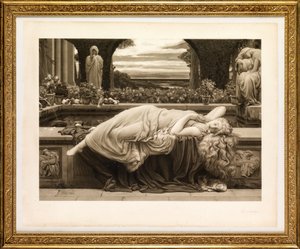 Summer Slumber (gravering)