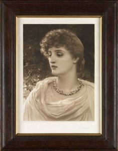Sylvia (mezzotint)
