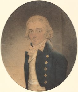 George Mills av John Downman