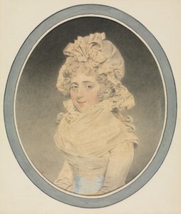 Lady Caroline Wrottesley av John Downman