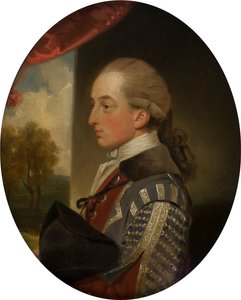 Portrett av Henry Bridgeman (1757-1782), ca. 1770-82 (olje på kobber) av John Downman