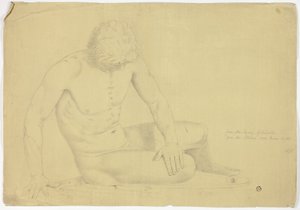 Statue av den døende galleren av John Downman