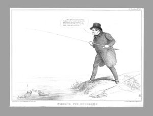 Fishing for Gudgeons, 1835.