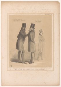 Spotprent møtte Lord Bentinck og Smith O