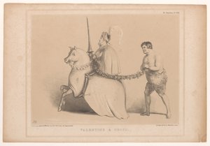 Spotprent møtte premieren Robert Peel og Daniel O