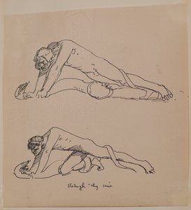 Kveler dine synder (penn og blekk) av John Duncan