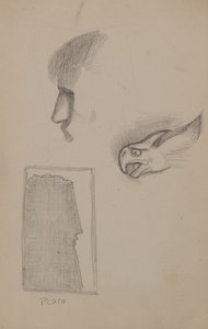 Uten tittel [Blyantskisser] (blyant) av John Duncan