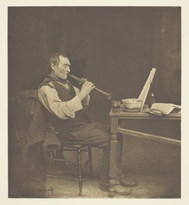 Klarinettspiller, ca. 1897. av John E. Dumont