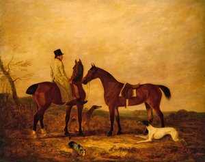 Uten tittel (olje på lerret) av John E. Ferneley