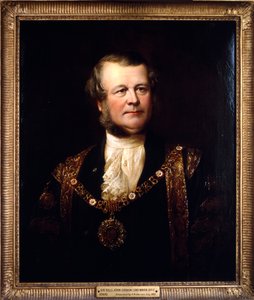 Sir Sills John Gibbons, Lord Mayor 1871 av John Edgar Williams