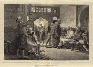 En frisørsalong i Tunis