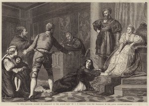 En jødes datter anklaget for hekseri i middelalderen av John Evan Hodgson