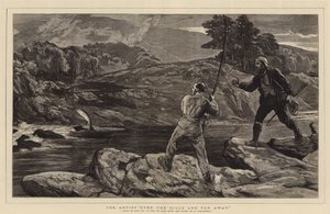 Kunstneren over åsene og langt borte