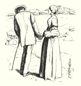 Edward Gray (gravering) av John Everett (after) Millais