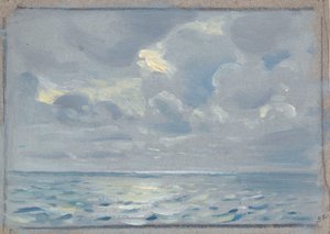 Sjølandskap, slutten av 1800-tallet til midten av 1900-tallet (maleri) av John Everett