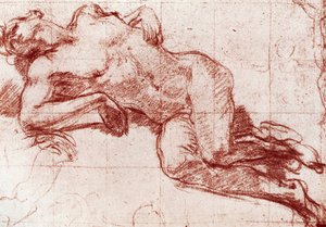 En studie av en naken, 1913 av John Everett Millais