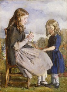 Garland Weavers, ca. 1846 av John Everett Millais