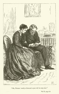 Illustrasjon for Phineas Finn av Anthony Trollope av John Everett Millais