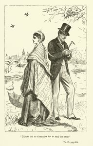 Illustrasjon for Phineas Finn av Anthony Trollope av John Everett Millais
