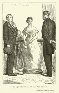 Illustrasjon for Phineas Finn av Anthony Trollope av John Everett Millais