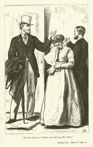 Illustrasjon for Phineas Finn av Anthony Trollope av John Everett Millais
