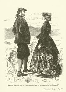 Illustrasjon for Phineas Finn av Anthony Trollope av John Everett Millais