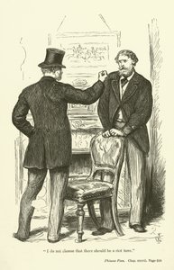 Illustrasjon for Phineas Finn av Anthony Trollope av John Everett Millais