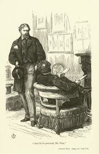 Illustrasjon for Phineas Finn av Anthony Trollope av John Everett Millais