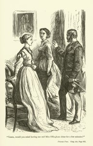 Illustrasjon for Phineas Finn av Anthony Trollope av John Everett Millais